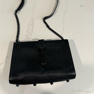 Like New Rebecca Minkoff leather rider crossbody bag